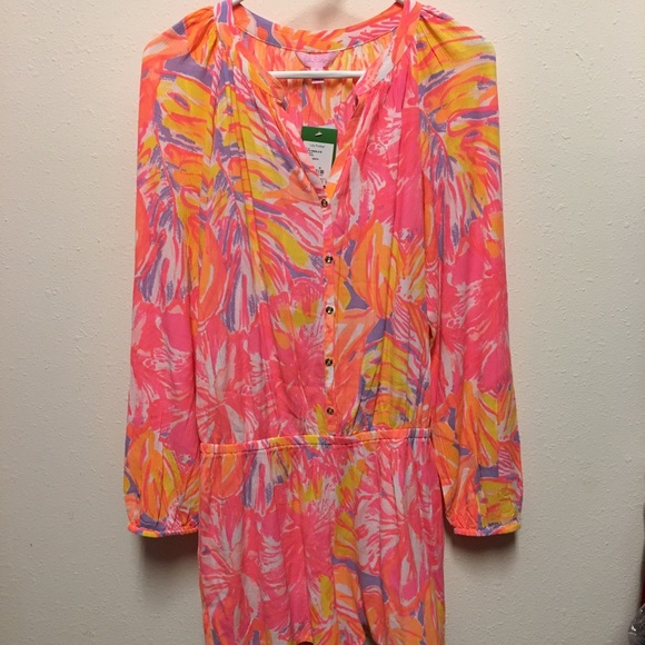 NWT Lilly Pulitzer Elsa Romper - Picture 3 of 4